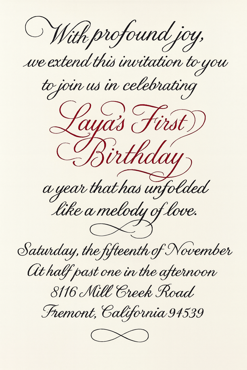 Birthday Invitation